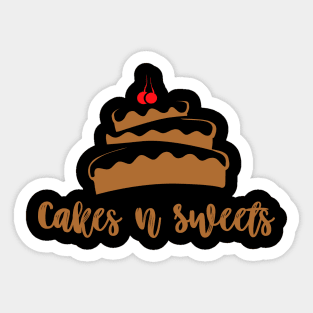 Chocolate Cake Sticker